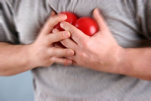 Dolore cardiaco con ipertensione